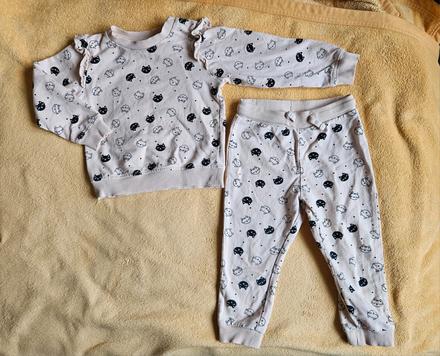 Dívčí tepláková souprava mikina tepláky 86, 86