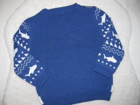 Chlapecký svetr s vánočním motivem, 86