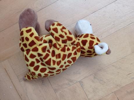 Žirafa - výplň bylinky,