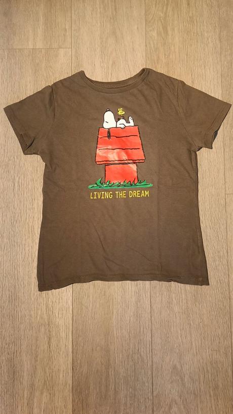 Triko s motivem snoopy vel.140, peanuts,140