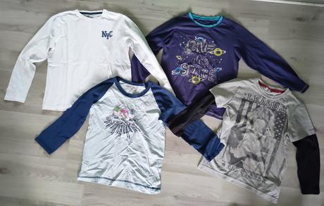 Trika dlouhý rukáv vel. 140-146, 140