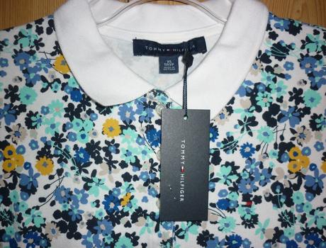 Dámské kytičkované polo šaty tommy hilfiger, tommy hilfiger,xs