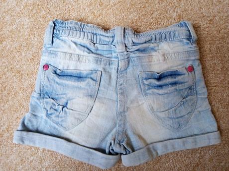 Šortky + trička vel."98-104", 86–98