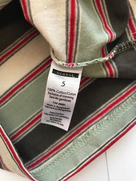 Triko s pruhy - v.5/6 let, george,116