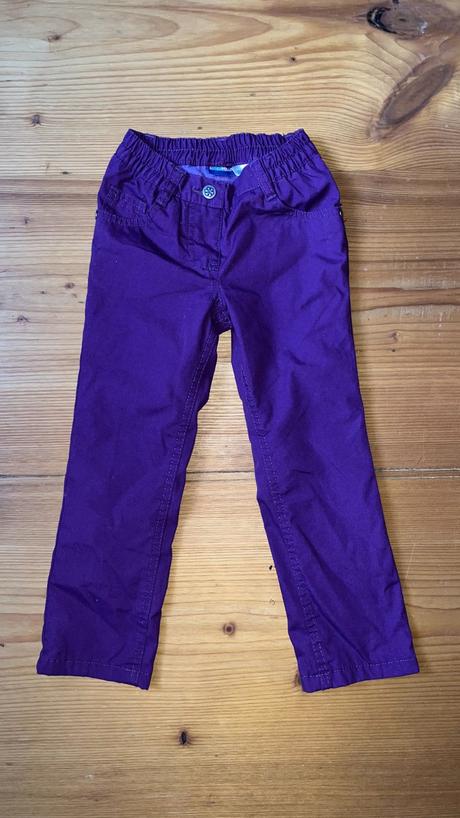 Zateplené plátěné kalhoty, lupilu,104