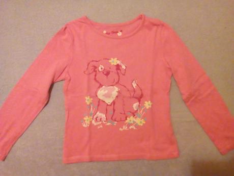 5 x tričko s dlouhým rukávem, 116