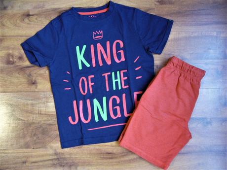 Chlapecký set triko + kraťasy f&f 122, f&f,122