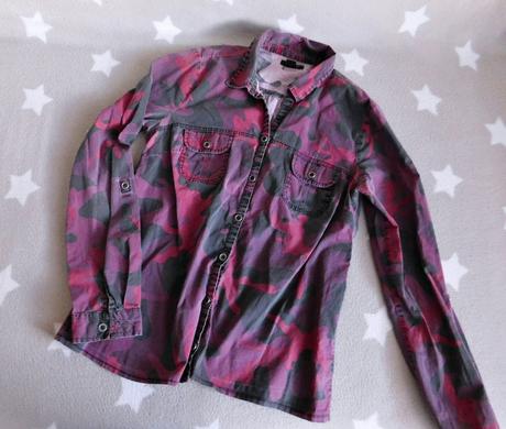 Dámská maskáčová košile amisu vel.l, amisu,l