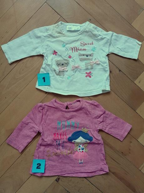 Triko dlouhý rukáv 50-56, 50