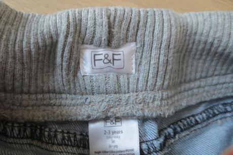 Rifle/džíny na gumu - rol-up, f&f,98