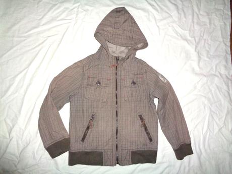 Luxusní káro bunda 116/122, s.oliver,116