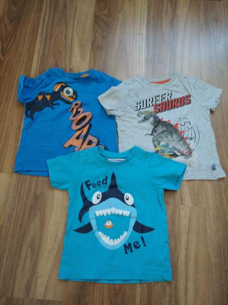 Set triček s krátkým rukávem, f&f,98