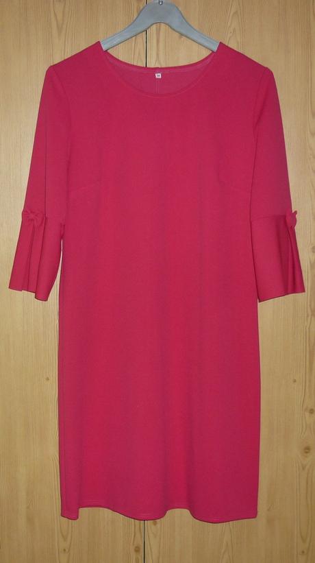 Malinové dámské šaty made in italy, 38