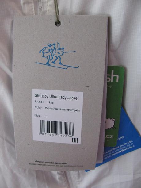 Dámská bunda,větrovka s kapucí-bergans solund lady, l