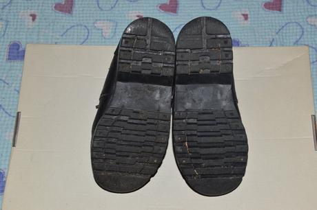 Černé pohorky, kotníkové kožené boty, 27