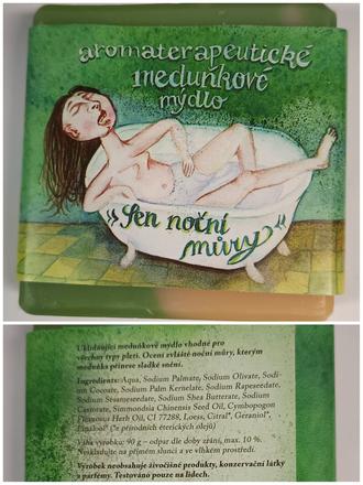 Přírodní mýdlo sen noční můry(meduňkové),