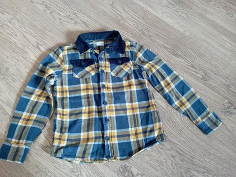 Flanelová košile f&f vel. 122, f&f,122