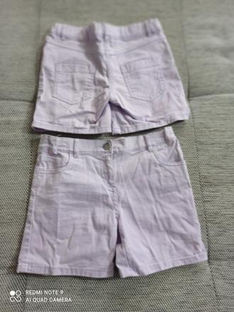 2x riflové kraťasy, 128