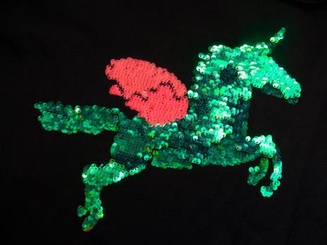 Mikina s flitry, bluezoo,152