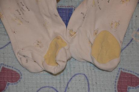 Bavlněný overal s kuřátky 68/74, c&a,74