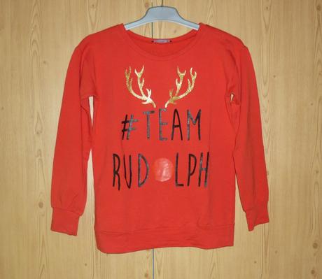 Červená dámská tenká mikina ola voga, s