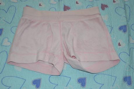 140/146 plyšové kraťasy, šortky, 140