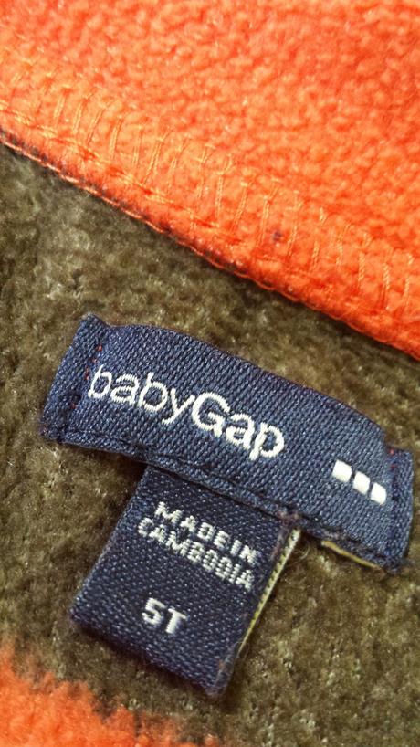 Flisova mikina, gap,116