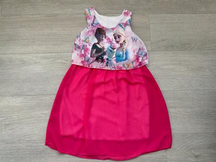 Dívčí šaty frozen / ledové království, 6 let, disney,116