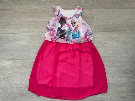 Dívčí šaty frozen / ledové království, 6 let, disney,116