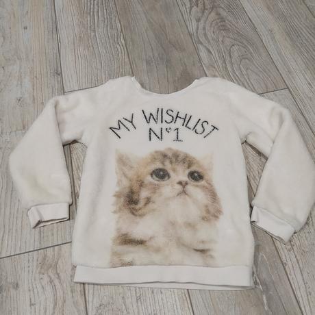 Dívčí ñuñavá mikina, h&m,110