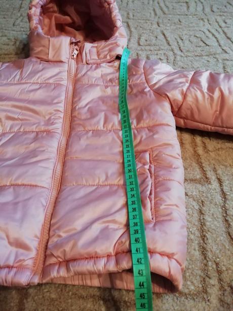 Perleťová zimní bunda pro princeznu-4-5let-top sta, lindex,98