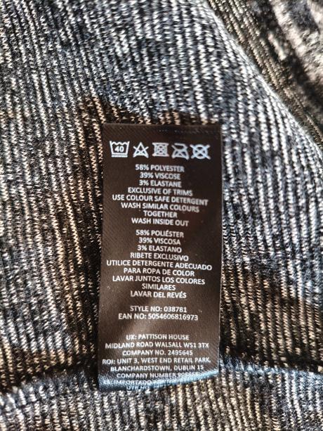 Šaty teplé gepardí dívčí 152/158, pepco,152 / 158