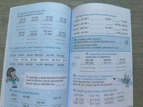 Vyplňovací sešity - 3. a 4. třída - matematika, čj,