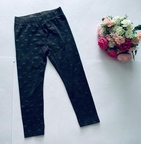 Leginky šede se srdíčky - v.98/104, lupilu,98