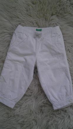 Kalhoty nebo tříčtvrťáky, benetton,86