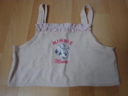 Lambáda s minnie mouse - meruňková, 128