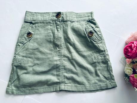 Sukně olivové barvy - v.5/6 let, george,116