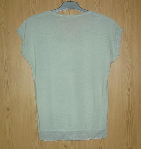 Dámská světle mentolově zelená blůza moda italia, m