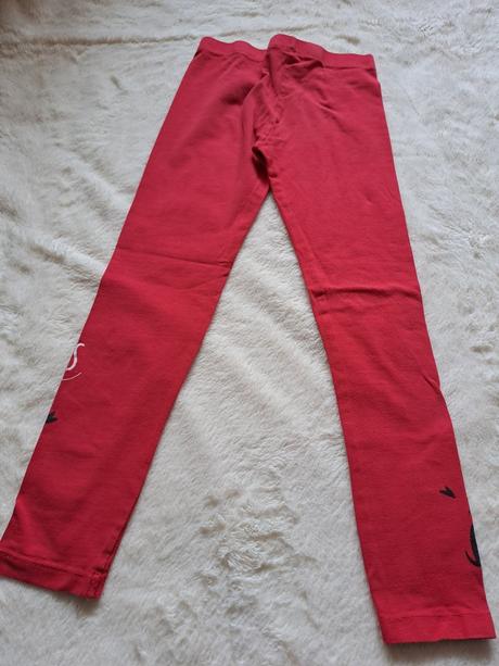 Legíny červené vel. 134, 134