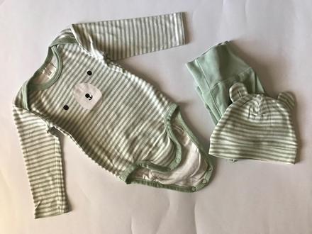 Jarní/letní komplet s čepičkou, h&m,62