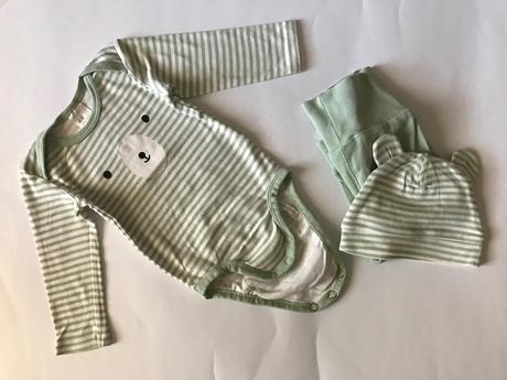 Jarní/letní komplet s čepičkou, h&m,62