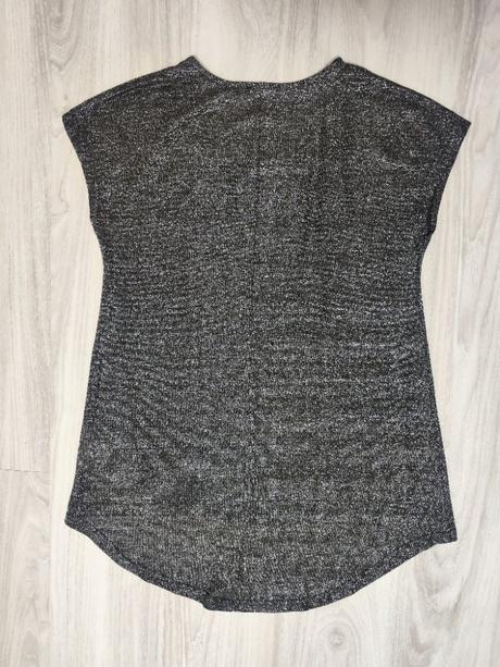 Černo stříbrné triko calliope m, calliope,m