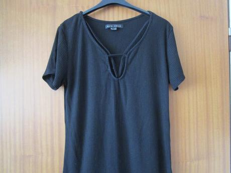 Pěkné černé elast. tričko, vel. xl, zn. gate, gate,xl