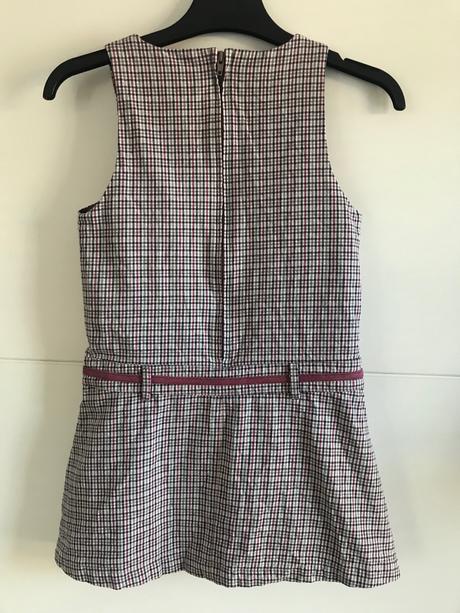 Kostkované šaty s kvítky, dopodopo,122