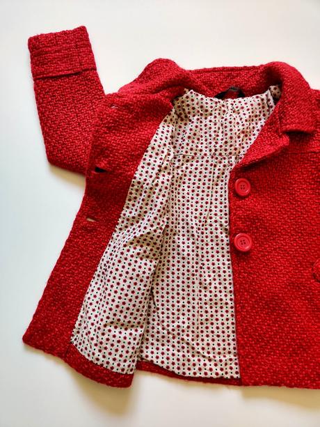 Kabát s mašličkovými kapsami vel. 104, george,104