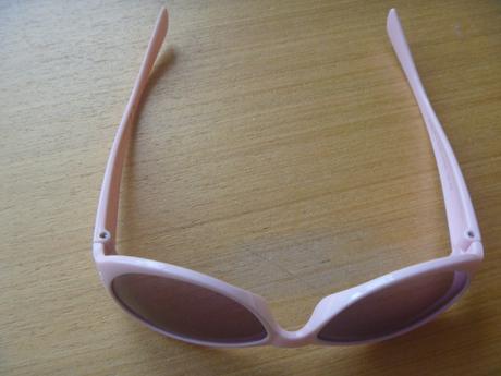 Růžové sluneční brýle 2-4 roky,