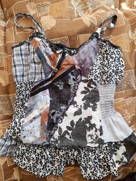 Triko, tílko pro dámy se zipem zajímavé, s