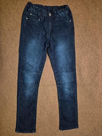 Dětské džíny úzkého střihu yfk vel. 152, 152