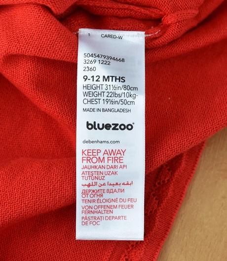 Svetr vel. 9 - 12 m, bluezoo,80