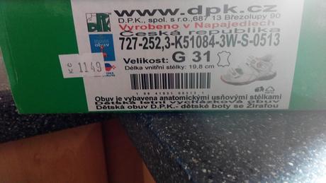 Letní sandále dpk, vel. 31, dpk,31